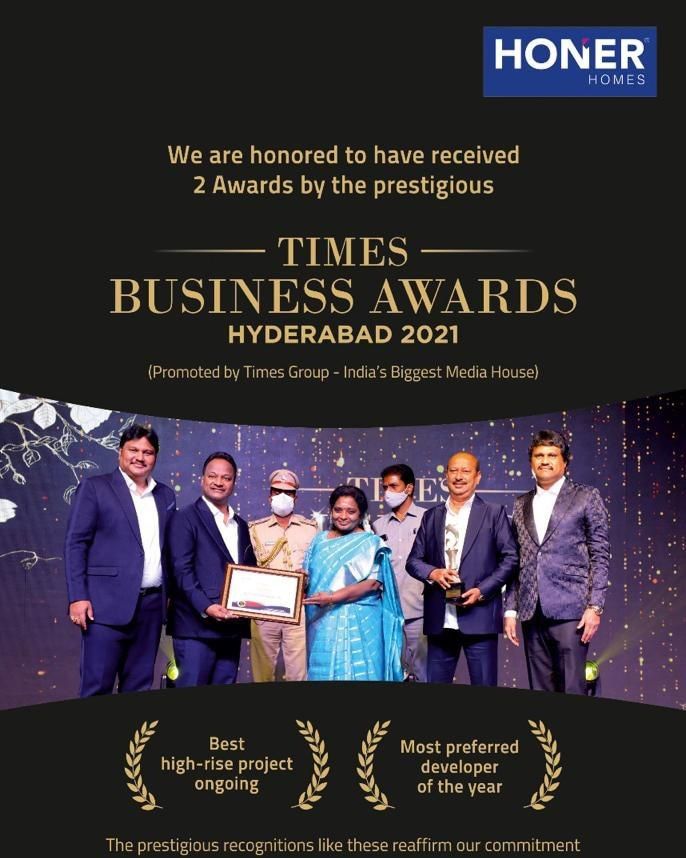 Award moment